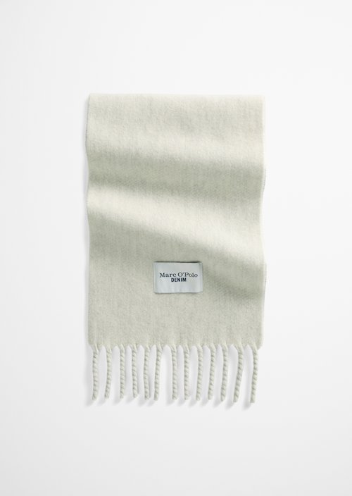 Wollschal — White Blush