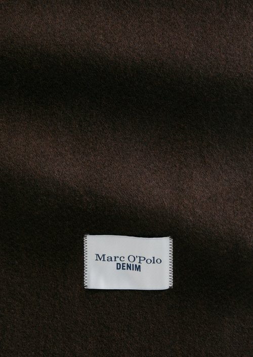 Wollschal — Espresso Brown