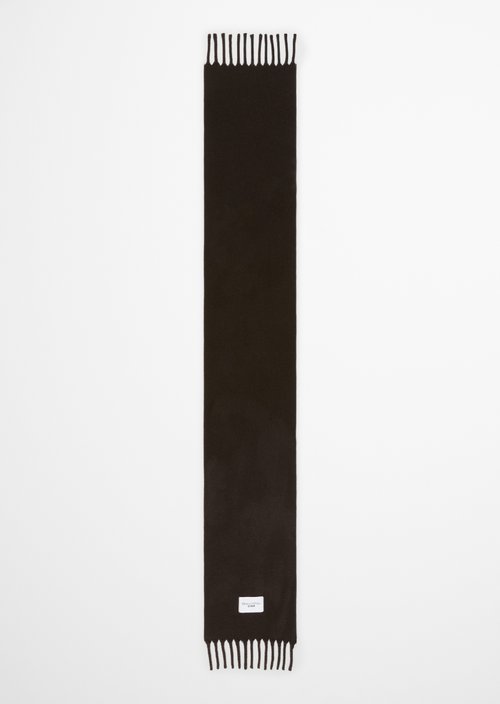 Wollschal — Espresso Brown