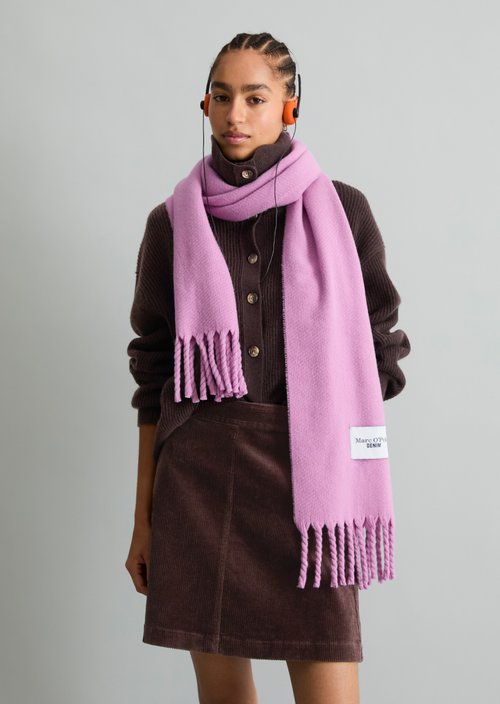 Wollschal — Smoky Grape