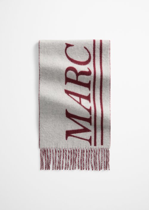 Logo-Schal — Medium Red