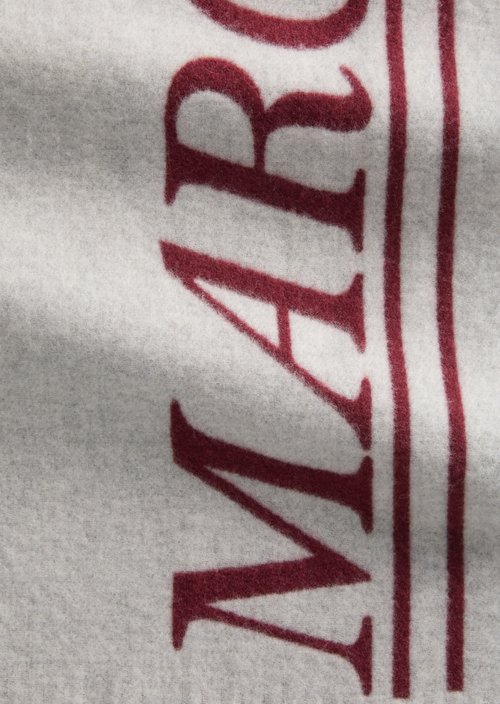 Logo-Schal — Medium Red