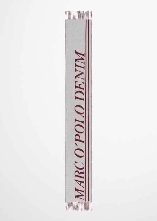 Logo-Schal — Medium Red