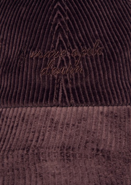 Cord Cap — Espresso Brown