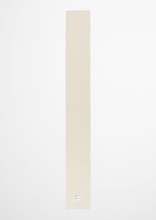 Strickschal — White Blush