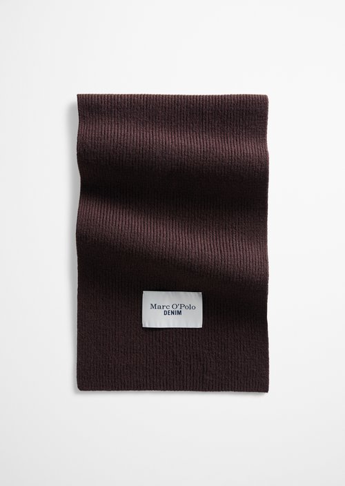Strickschal — Espresso Brown