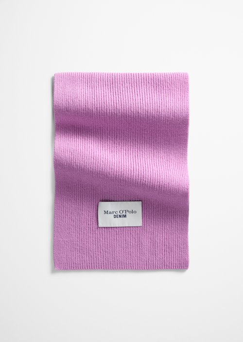 Strickschal — Smoky Grape