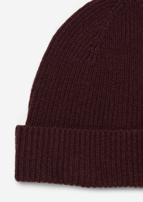 Knitted hat — Espresso Brown