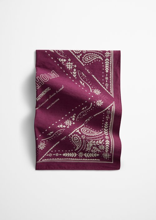 Bandana — Dark Red