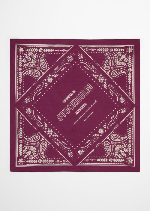Bandana — Dark Red