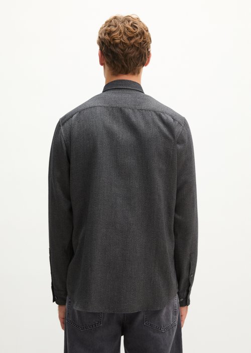Regular-fit shirt — Black
