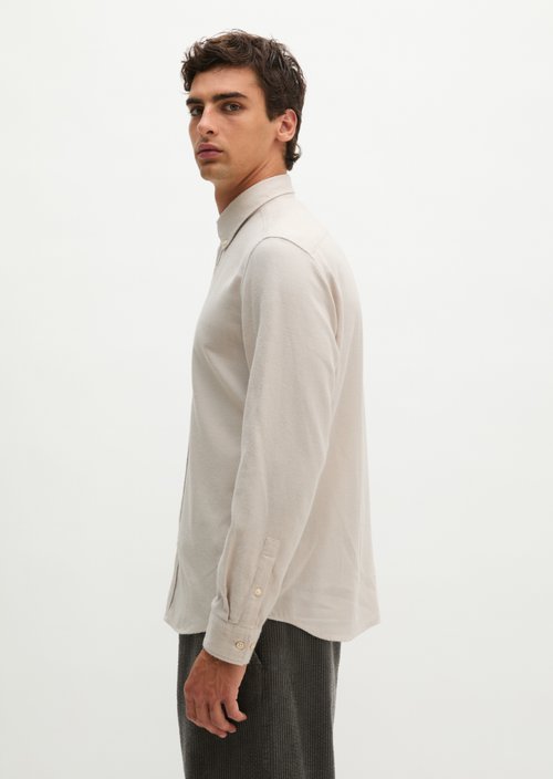 Regular-fit shirt — Dark Beige
