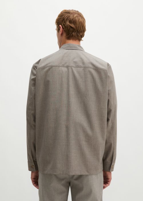 Overshirt — Medium Grey