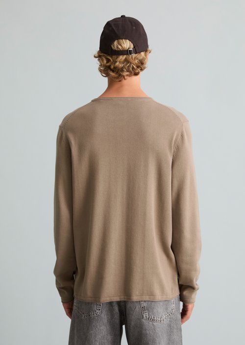 Regular-fit sweater — Cold Taupe