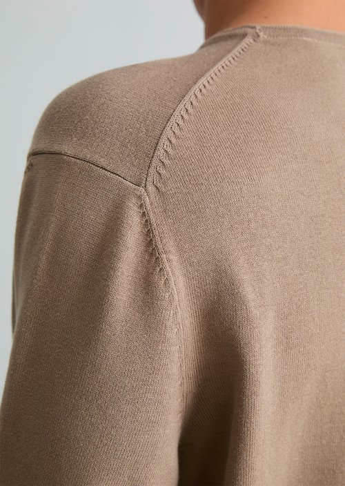 Regular-fit sweater — Cold Taupe