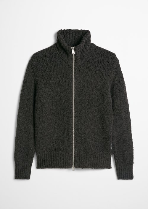 Oversized Bouclé Cardigan — Wooden Earth