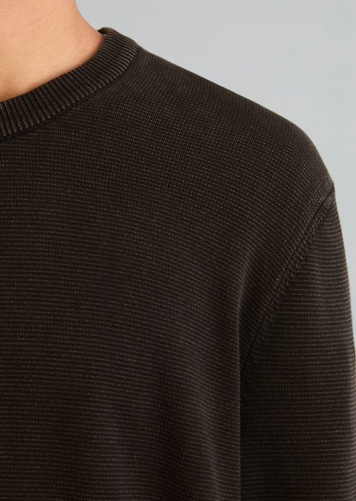 Regular-fit sweater — Chocolate Brown