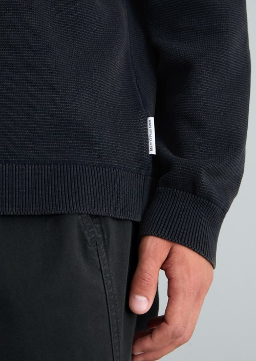 Regular-fit sweater — Dark Navy