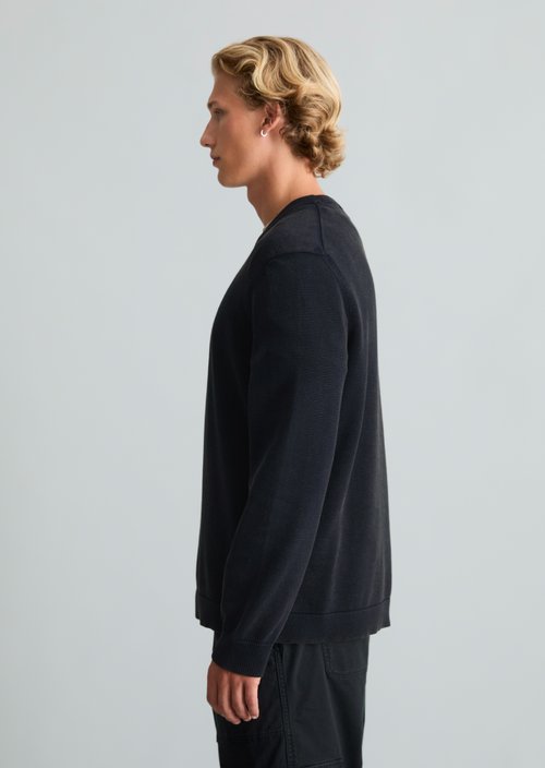 Regular-fit sweater — Dark Navy