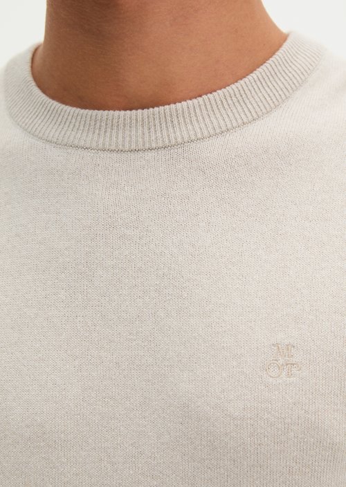 Regular-Fit Knit Polo Shirt — Linen Beige