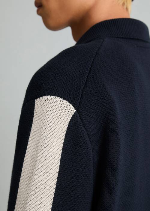 Cardigan décontracté Dark Navy en vue détaillée