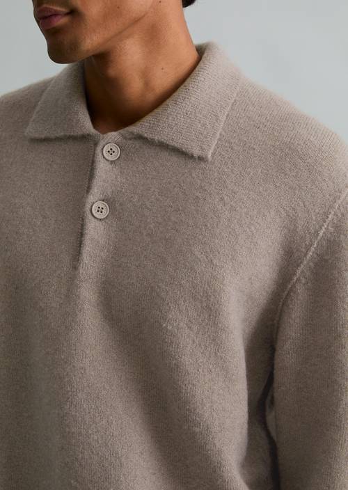 Pull style polo, coupe classique Dolphin en vue détaillée