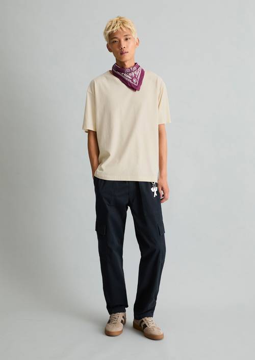 T-shirt ample Chalky Sand en vue de face