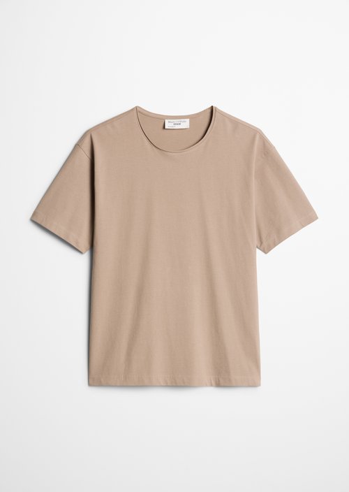 Relaxed-fit T-shirt — Cold Taupe
