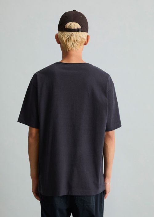 Relaxed-fit T-shirt — Dark Navy