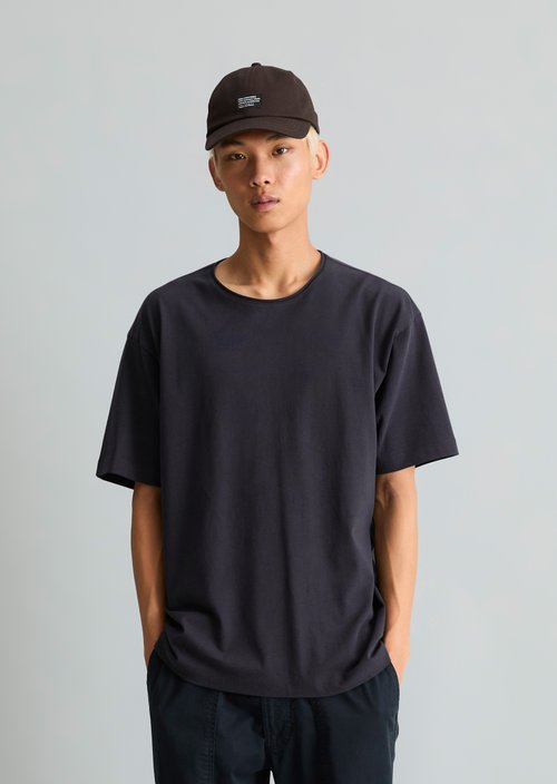 Relaxed-fit T-shirt — Dark Navy