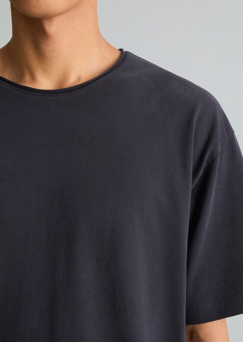 Relaxed-fit T-shirt — Dark Navy