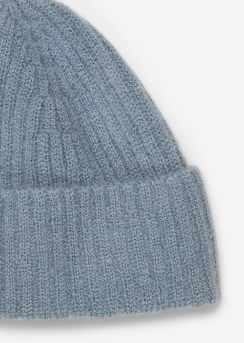 Bouclé Knit Hat — Bashed Nickle