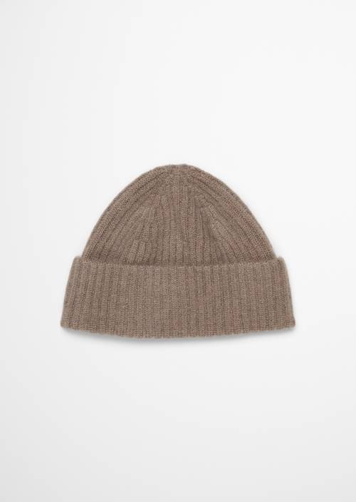 Bouclé-gebreide muts Dolphin - Product afbeelding 1