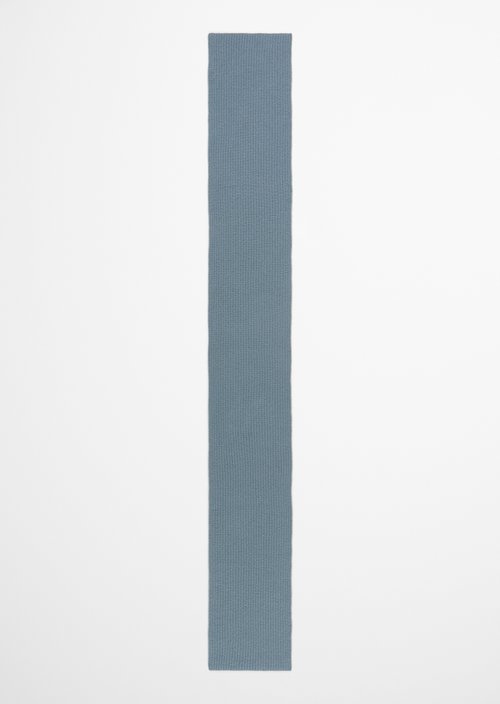 Bouclé Knit Scarf — Bashed Nickle
