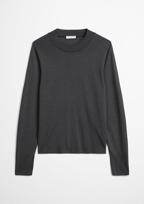 Luxury longsleeve relaxed — Broken Graphite