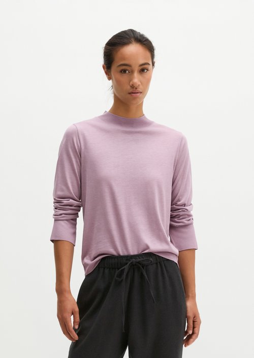 Luxury longsleeve relaxed — Gentle Mauve
