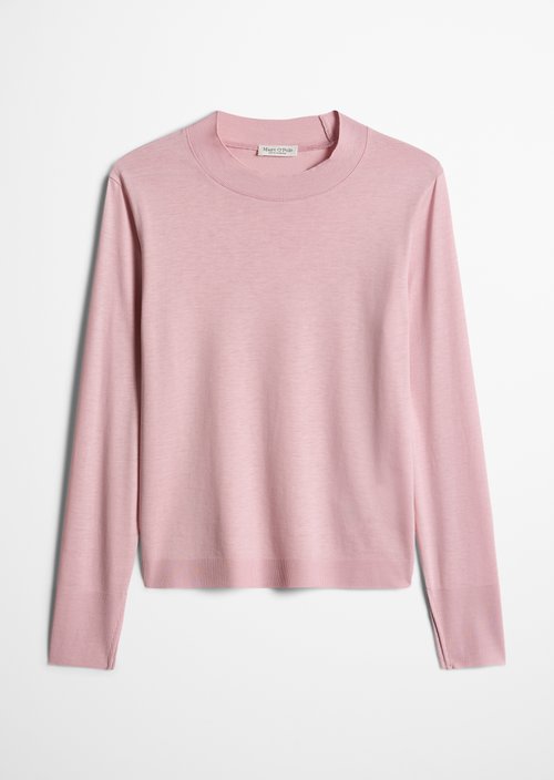 Luxury longsleeve relaxed — Misty Rose