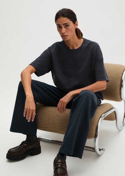 T-shirt loose — Martime Blue