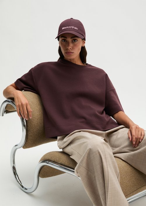 T-shirt loose — Black Cherry