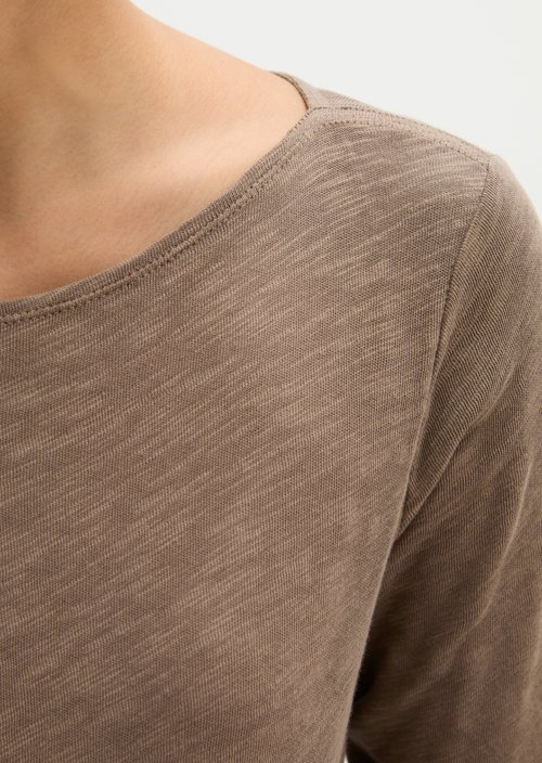 Submarine Long-Sleeve Shirt, Regular Fit — Stone Taupe