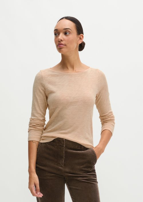 Submarine Long-Sleeve Shirt, Regular Fit — Smokey Sands