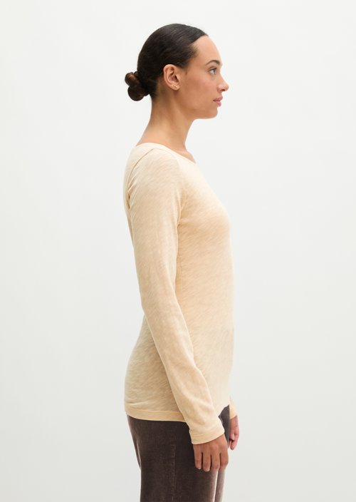 Submarine Long-Sleeve Shirt, Regular Fit — Smokey Sands