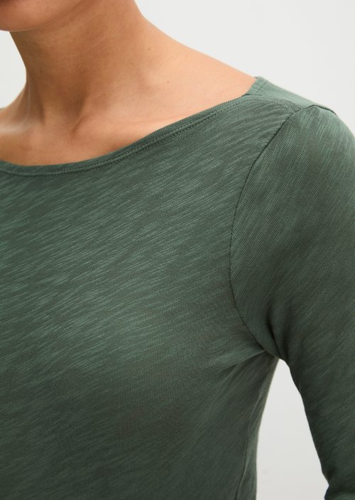 Submarine Long-Sleeve Shirt, Regular Fit — Quiet Pine