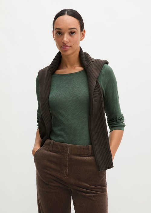 Submarine Long-Sleeve Shirt, Regular Fit — Quiet Pine