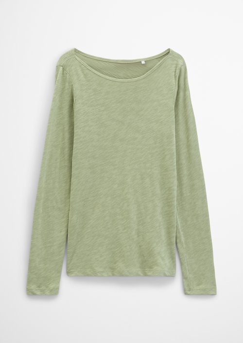 Submarine Long-Sleeve Shirt, Regular Fit — Smooth Sage