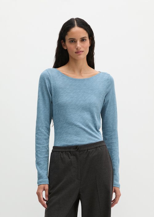 Submarine Long-Sleeve Shirt, Regular Fit — Stormy Sea