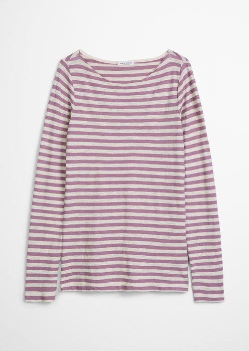 Regular striped longsleeve — Light Pink