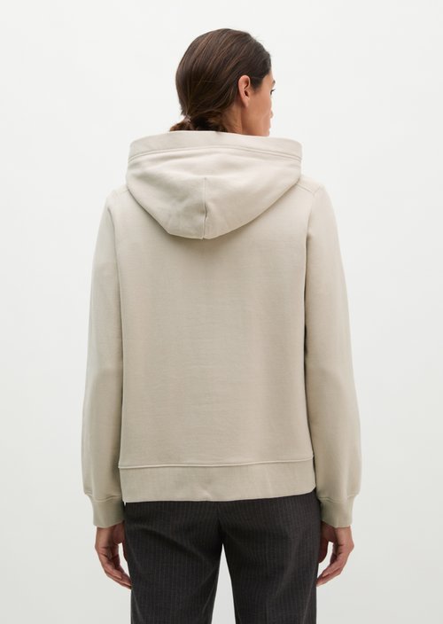 Relaxed-fit hoodie — Natural