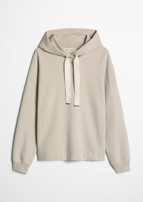 Relaxed-fit hoodie — Natural