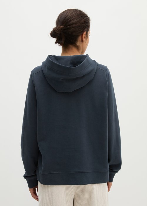 Relaxed-fit hoodie — Martime Blue